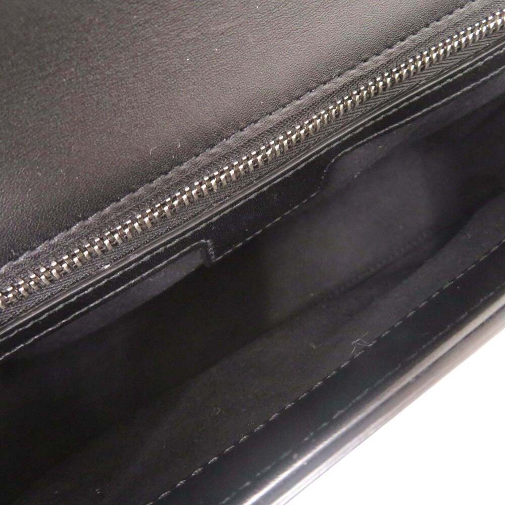 GUCCI Black Leather Shoulder Bag - Picture 6 of 10